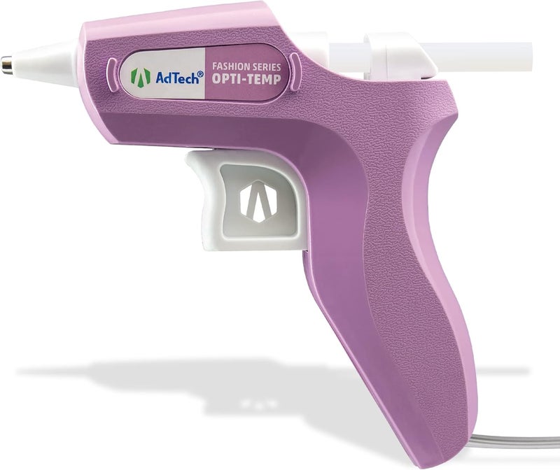Adtech Premium Mini Hot Glue Gun - Lavender Craft Tool for Scrapbooking, Home Decor, DIY Crafts - Image 1